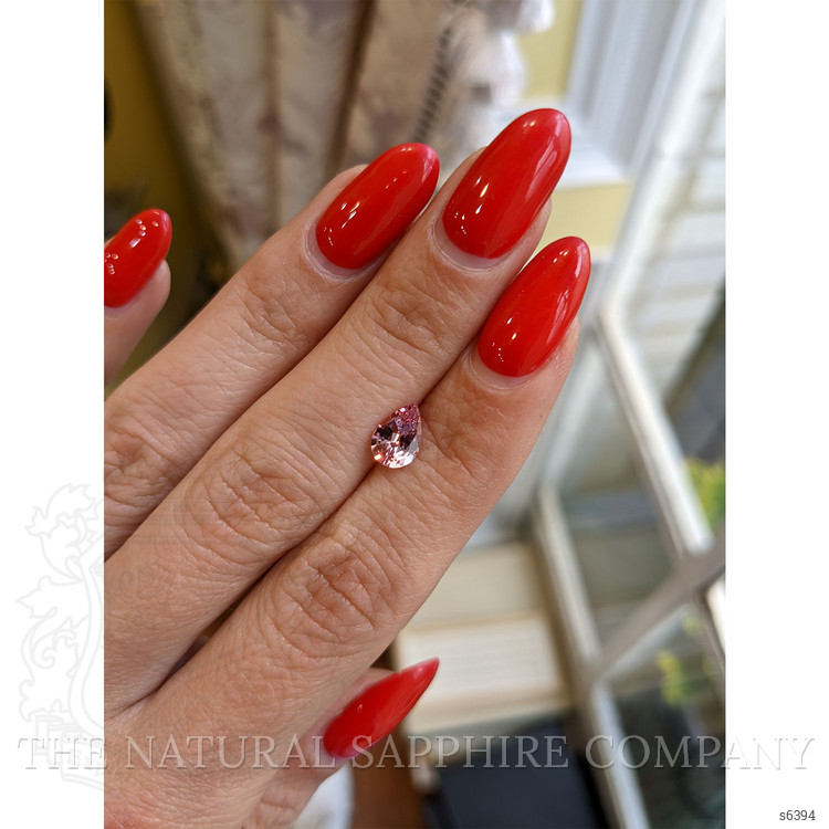 0.99 Ct. Padparadscha Sapphire from Ceylon (Sri Lanka)