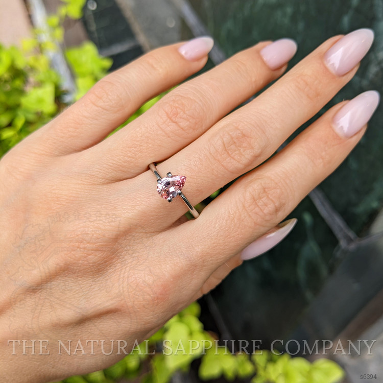 0.99 Ct. Padparadscha Sapphire from Ceylon (Sri Lanka)