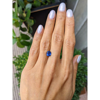 1.99 Ct. Blue Sapphire from Ceylon (Sri Lanka) Life Style