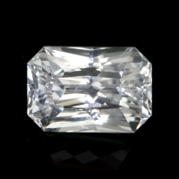 1.40 Ct. White Sapphire from Madagascar Video