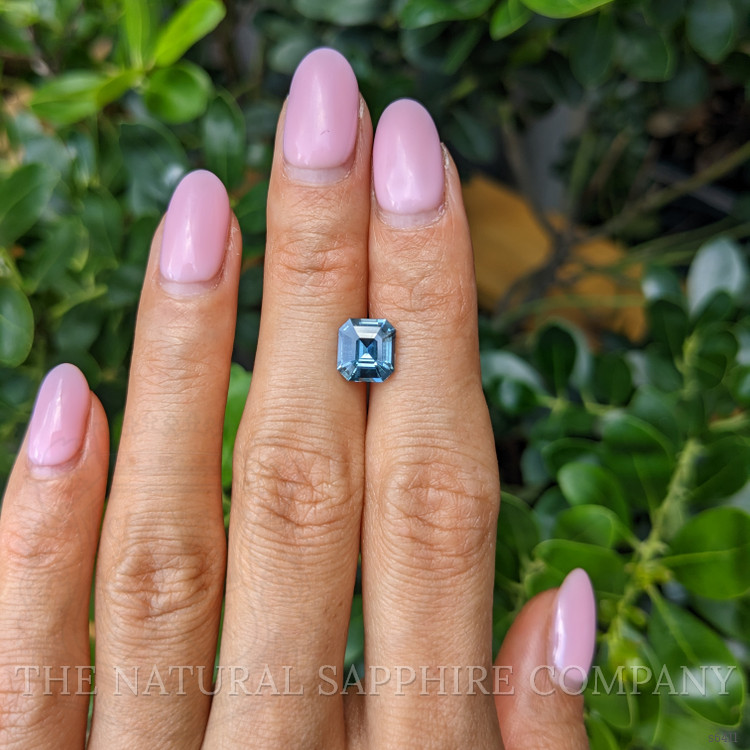 2.44 Ct. Greenish Blue Sapphire from Madagascar