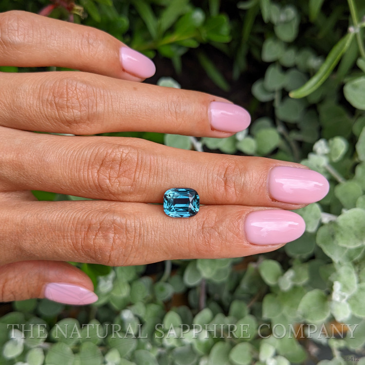 4.08 Ct. Greenish Blue Sapphire from Madagascar