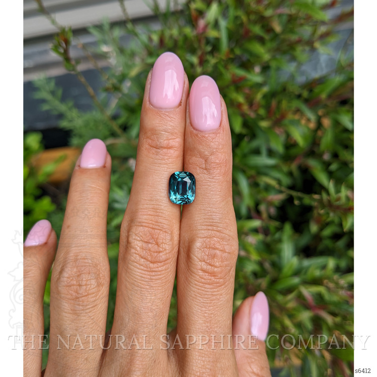 4.08 Ct. Greenish Blue Sapphire from Madagascar