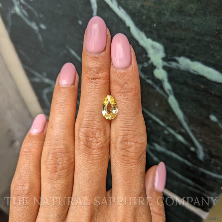 3.04 Ct. Yellow Sapphire from Ceylon (Sri Lanka)