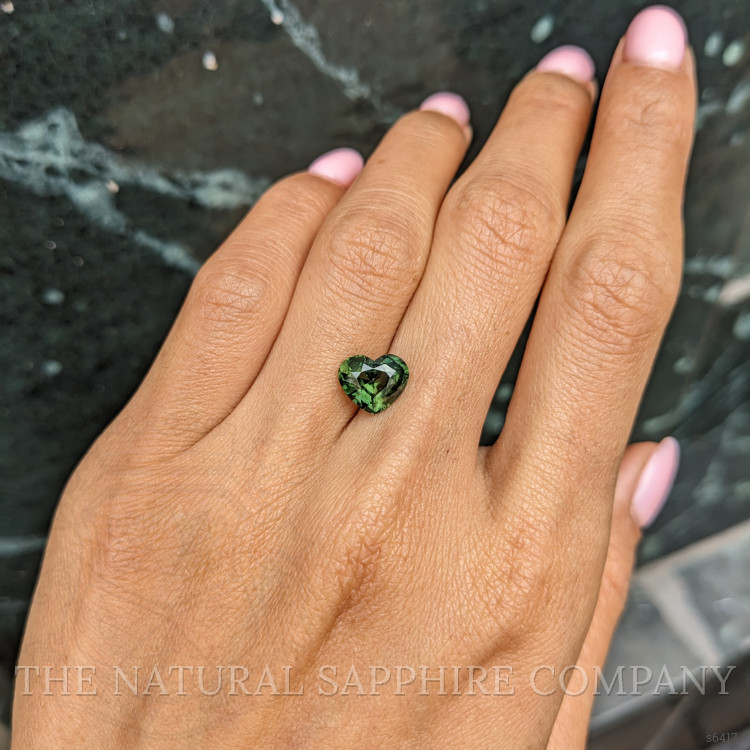 2.83 Ct. Green Sapphire from Madagascar