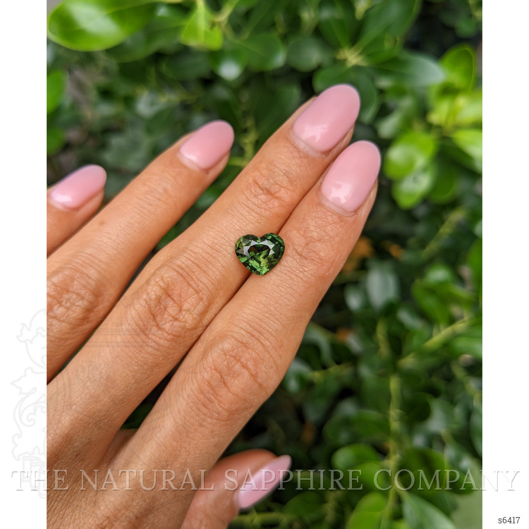 2.83 Ct. Green Sapphire from Madagascar