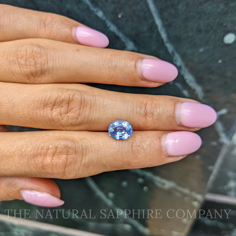 2.77 Ct. Blue Sapphire from Ceylon (Sri Lanka)
