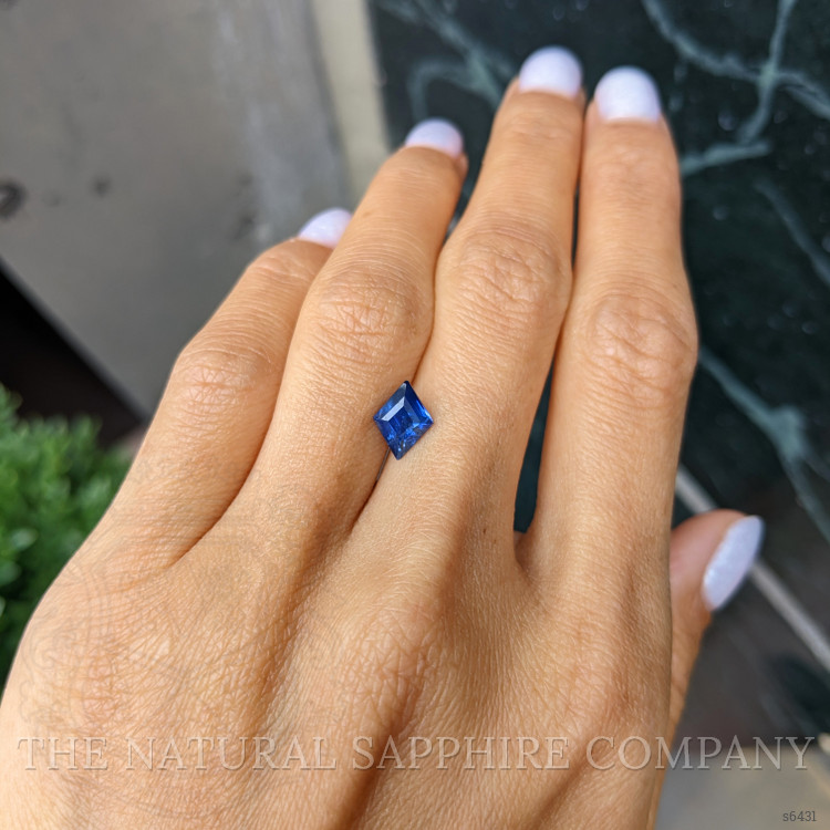 1.33 Ct. Blue Sapphire from Ceylon (Sri Lanka)