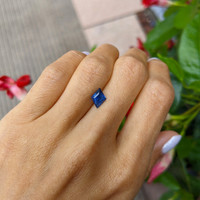 1.33 Ct. Blue Sapphire from Ceylon (Sri Lanka) Life Style