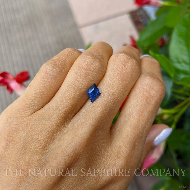1.33 Ct. Blue Sapphire from Ceylon (Sri Lanka)