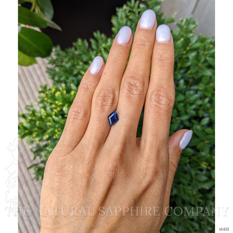 1.60 Ct. Blue Sapphire from Ceylon (Sri Lanka)