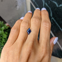 1.60 Ct. Blue Sapphire from Ceylon (Sri Lanka) Life Style