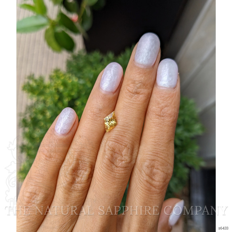 1.24 Ct. Yellow Sapphire from Ceylon (Sri Lanka)