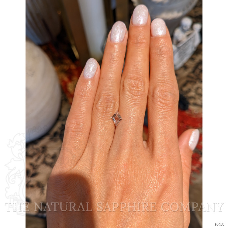 1.06 Ct. Peach Sapphire from Ceylon (Sri Lanka)