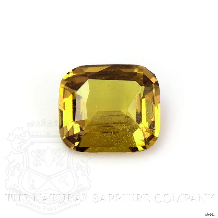 1.58 Ct. Yellowish Brown Sapphire from Ceylon (Sri Lanka)