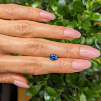 1.27 Ct. Blue Sapphire from Ceylon (Sri Lanka) Life Style