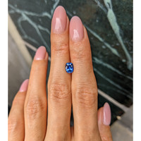 1.27 Ct. Blue Sapphire from Ceylon (Sri Lanka) Life Style