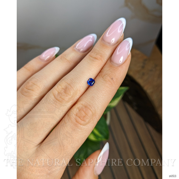 0.53 Ct. Blue Sapphire from Ceylon (Sri Lanka)
