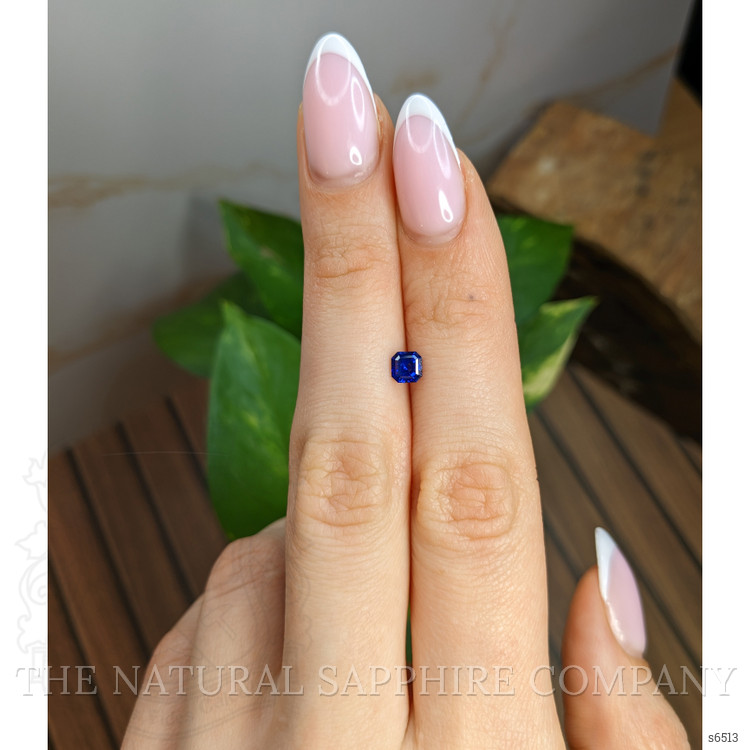 0.53 Ct. Blue Sapphire from Ceylon (Sri Lanka)