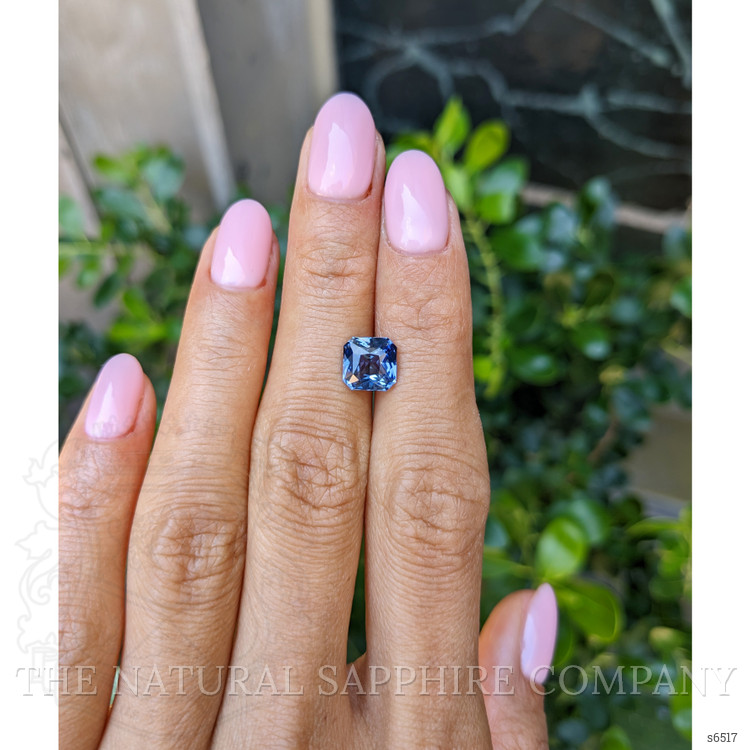 2.58 Ct. Blue Sapphire from Ceylon (Sri Lanka)