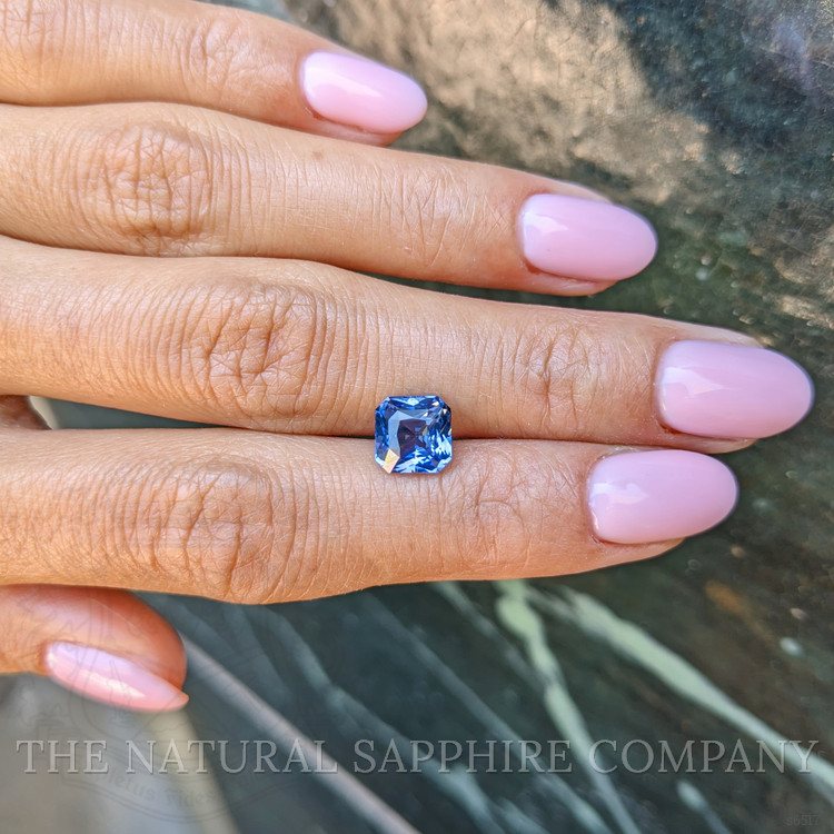 2.58 Ct. Blue Sapphire from Ceylon (Sri Lanka)