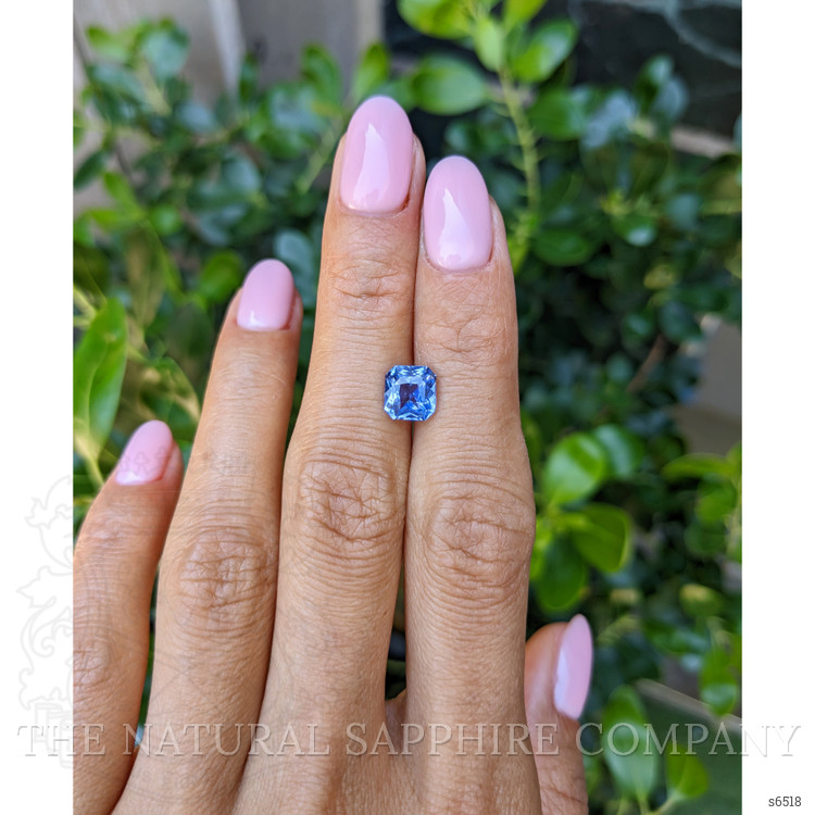 2.04 Ct. Blue Sapphire from Ceylon (Sri Lanka)