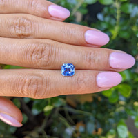 2.04 Ct. Blue Sapphire from Ceylon (Sri Lanka) Life Style