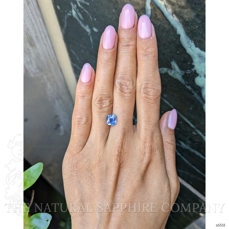 2.04 Ct. Blue Sapphire from Ceylon (Sri Lanka)