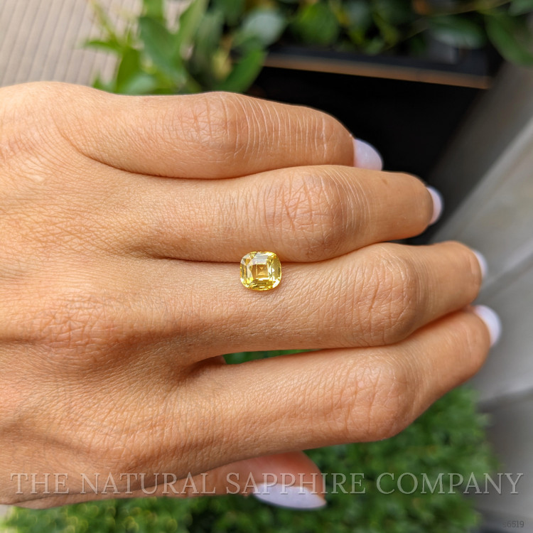 1.51 Ct. Yellow Sapphire from Ceylon (Sri Lanka)