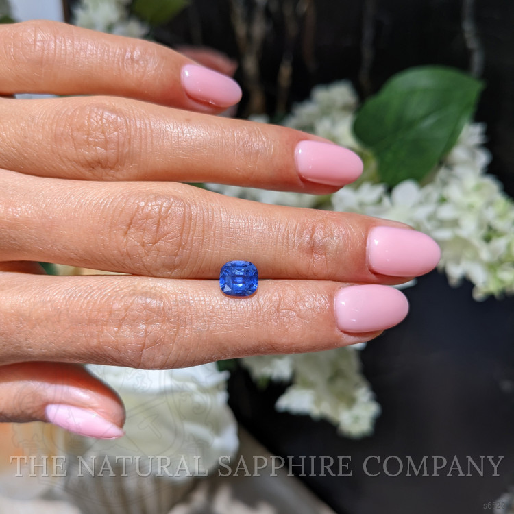 2.06 Ct. Blue Sapphire from Ceylon (Sri Lanka)