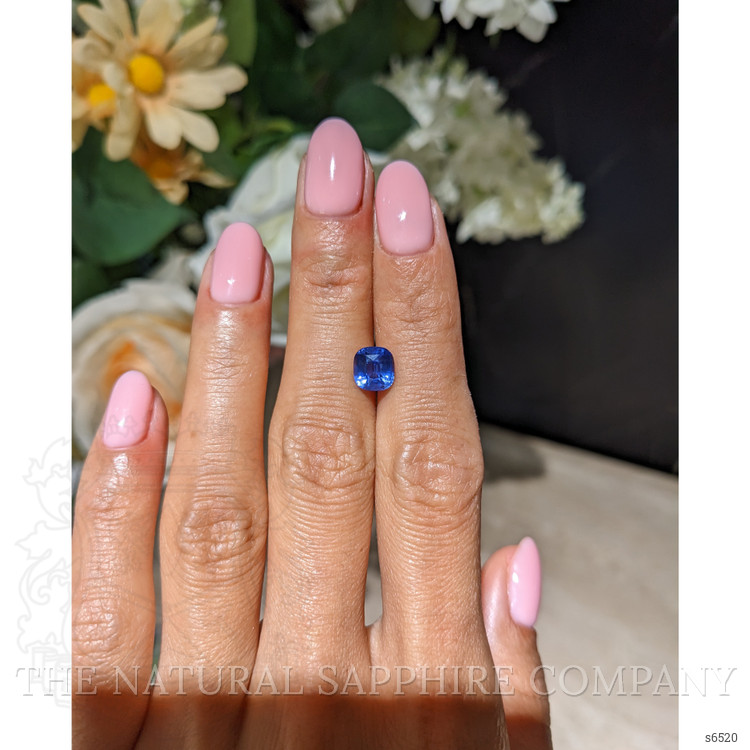 2.06 Ct. Blue Sapphire from Ceylon (Sri Lanka)