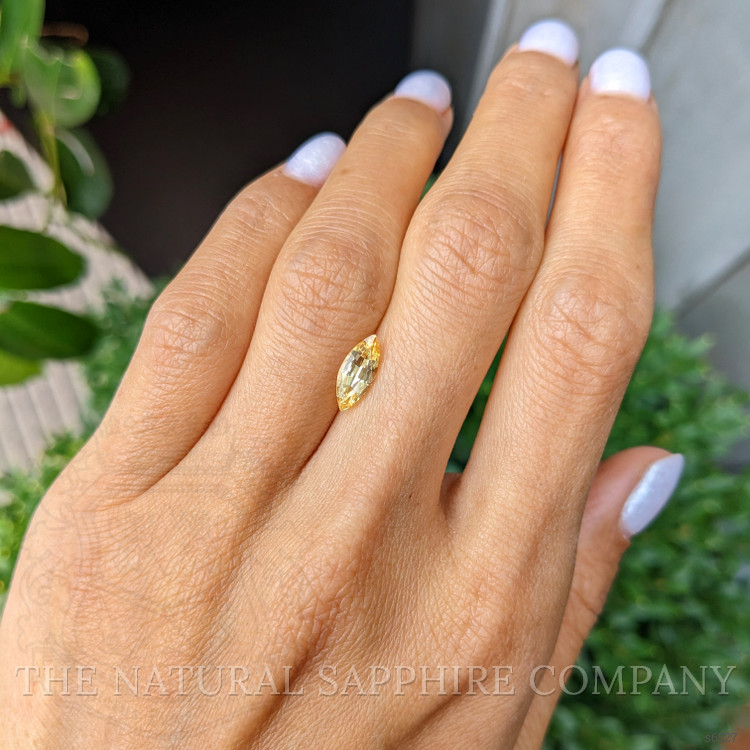 1.33 Ct. Yellow Sapphire from Ceylon (Sri Lanka)