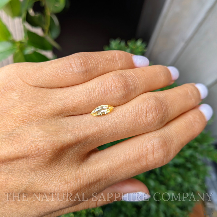 1.33 Ct. Yellow Sapphire from Ceylon (Sri Lanka)