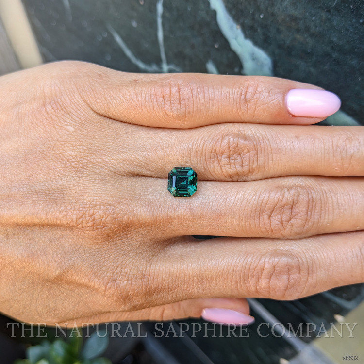 3.01 Ct. Green Sapphire from Tanzania