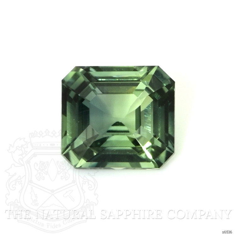 1.55 Ct. Bluish Green Sapphire from Ceylon (Sri Lanka)