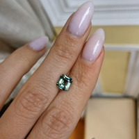 1.55 Ct. Bluish Green Sapphire from Ceylon (Sri Lanka) Life Style