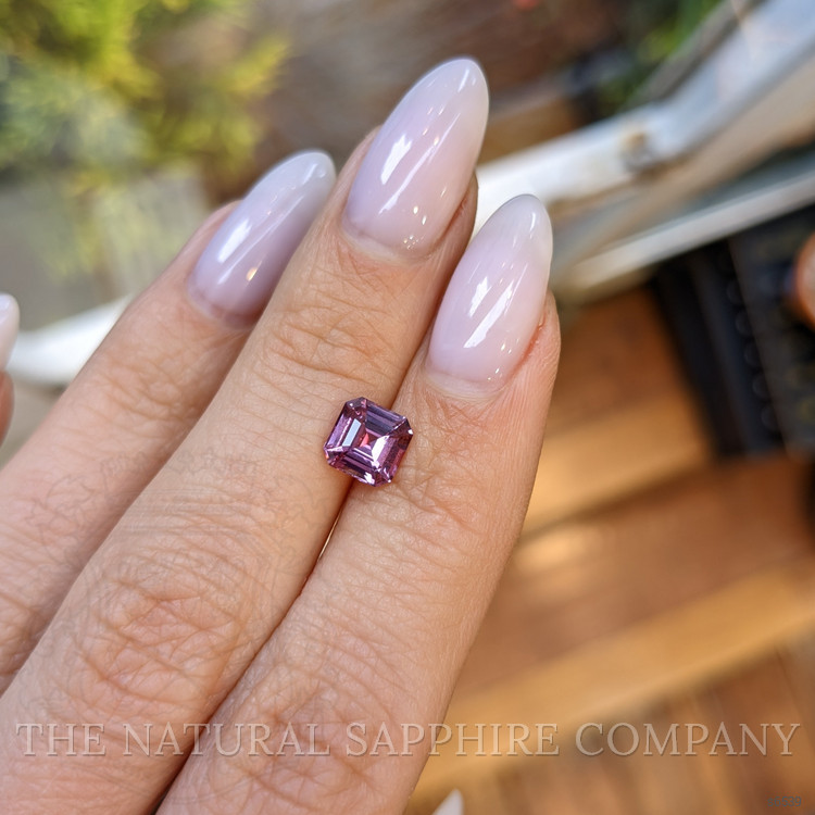 1.45 Ct. Pinkish Purple Sapphire from Ceylon (Sri Lanka)