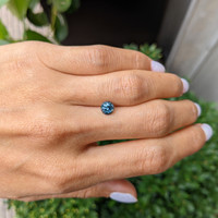 1.12 Ct. Greenish Blue Sapphire from Ceylon (Sri Lanka) Life Style