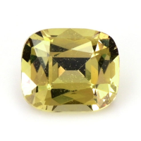 0.97 Ct. Greenish Yellow Sapphire from Ceylon (Sri Lanka) Video