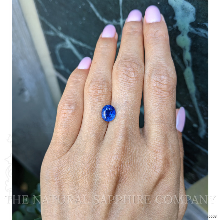3.17 Ct. Blue Sapphire from Madagascar