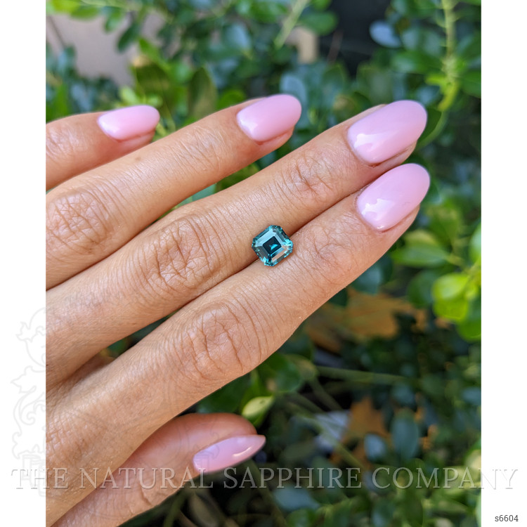 2.05 Ct. Greenish Blue Sapphire from Ceylon (Sri Lanka)
