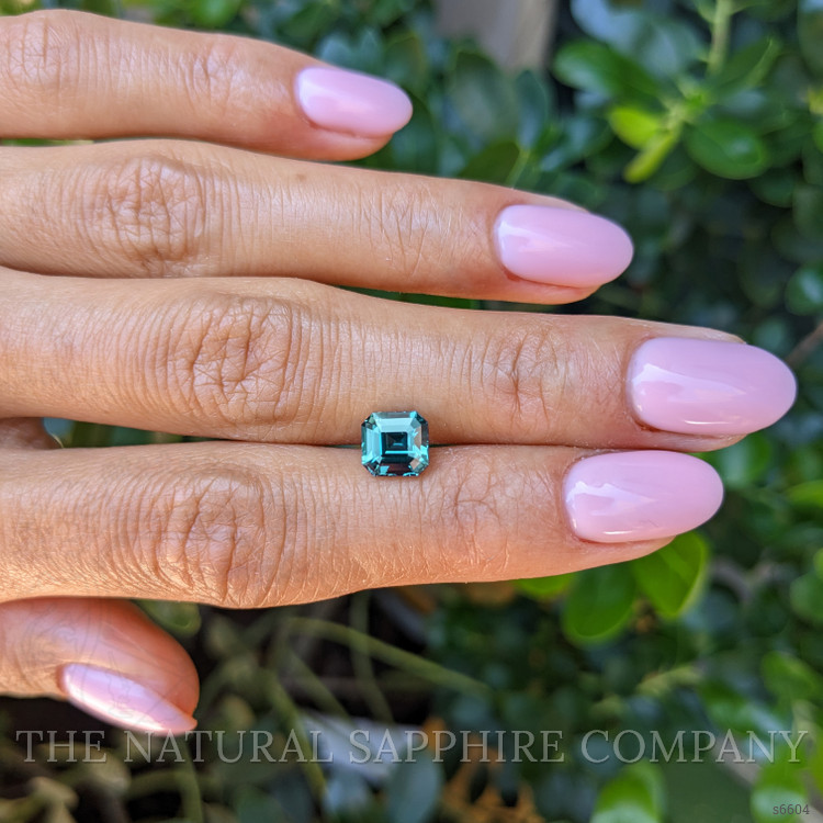 2.05 Ct. Greenish Blue Sapphire from Ceylon (Sri Lanka)