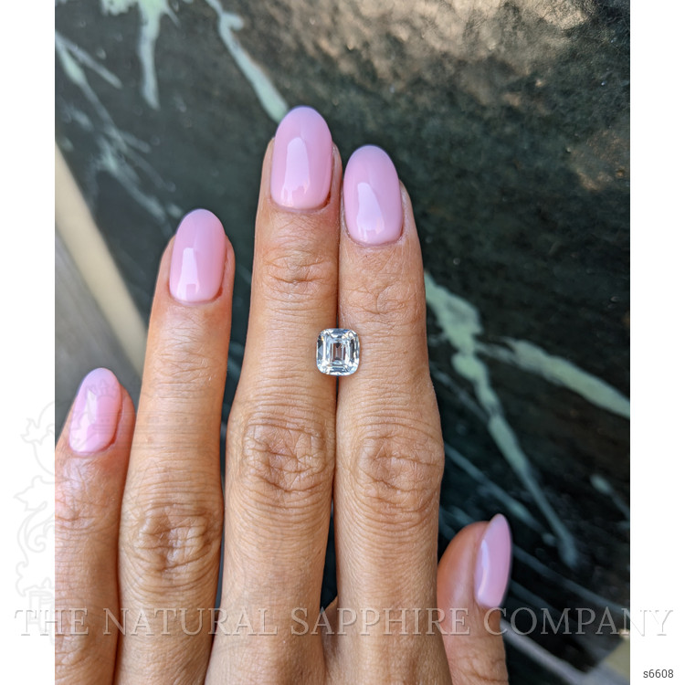 2.02 Ct. White Sapphire from Ceylon (Sri Lanka)