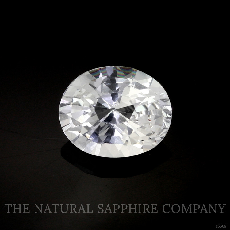 1.99 Ct. White Sapphire from Ceylon (Sri Lanka)