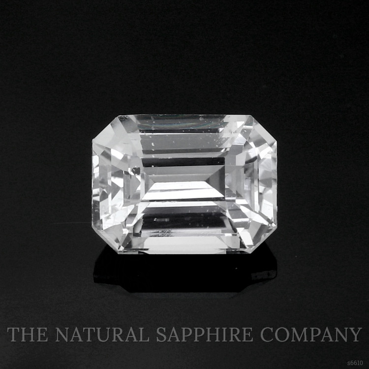 2.51 Ct. White Sapphire from Ceylon (Sri Lanka)