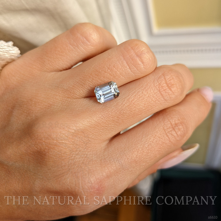 2.51 Ct. White Sapphire from Ceylon (Sri Lanka)