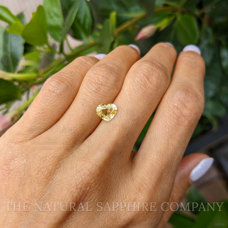 1.78 Ct. Yellow Sapphire from Ceylon (Sri Lanka)