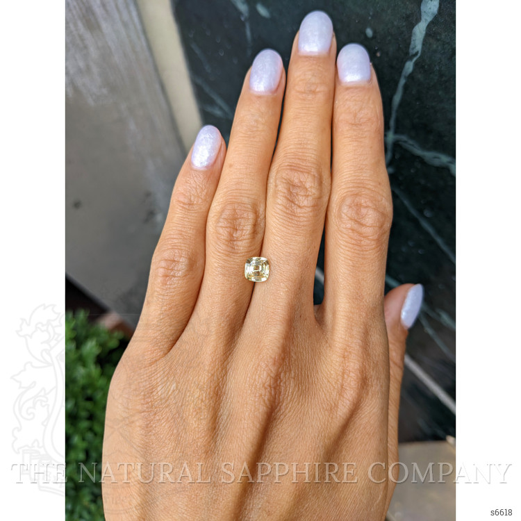 1.55 Ct. Yellow Sapphire from Ceylon (Sri Lanka)