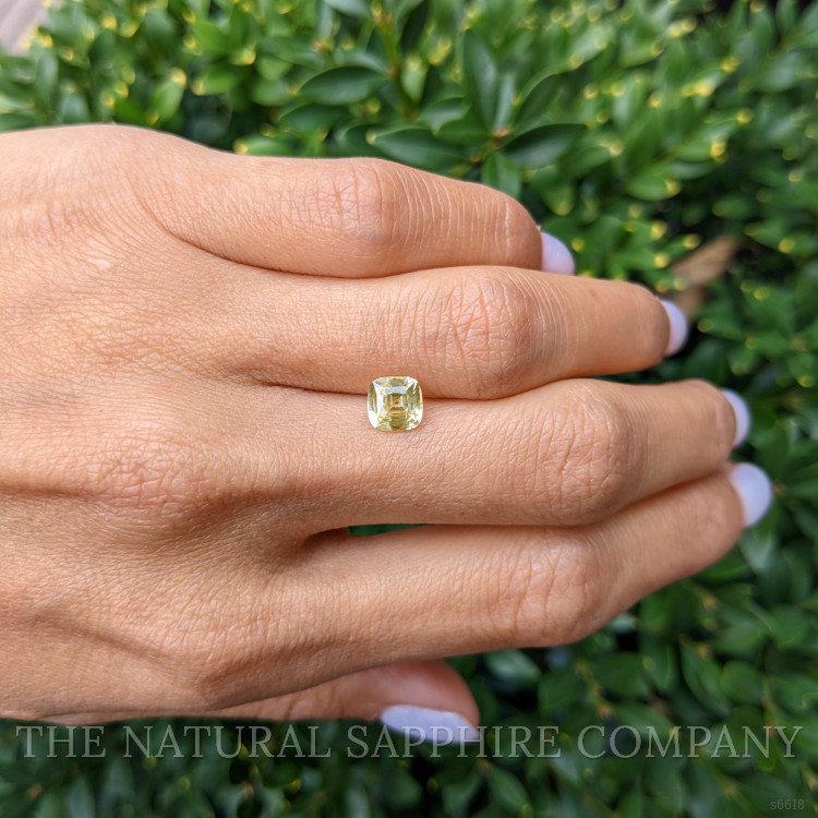 1.55 Ct. Yellow Sapphire from Ceylon (Sri Lanka)