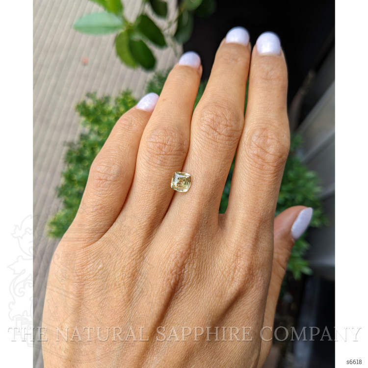 1.55 Ct. Yellow Sapphire from Ceylon (Sri Lanka)